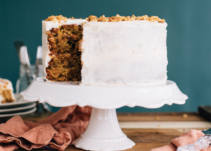 Cranberry Carrot Cake with Cream Cheese Frosting - Patience Fruit &amp; Co