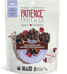 Organic Dark Chocolate & Raspberry : Chococrunch Bites